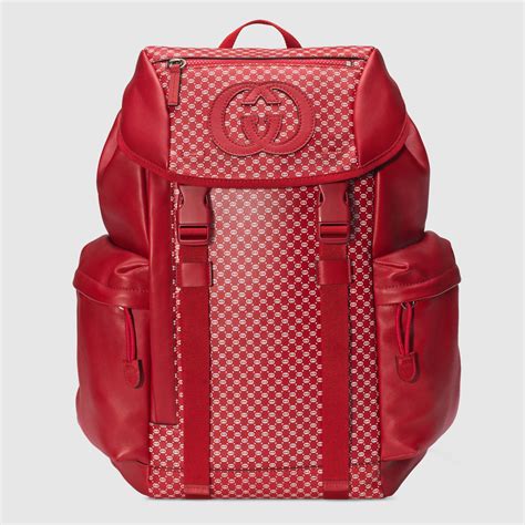 gucci backpack fuschia|gucci backpacks men.